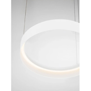 Lampa wisząca ring - ściemniacz triac Marzi 50cm LED CCT 2700-4000K biała