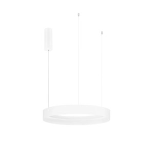 Lampa wisząca ring - ściemniacz triac Marzi 60cm LED CCT 2700-4000K biała