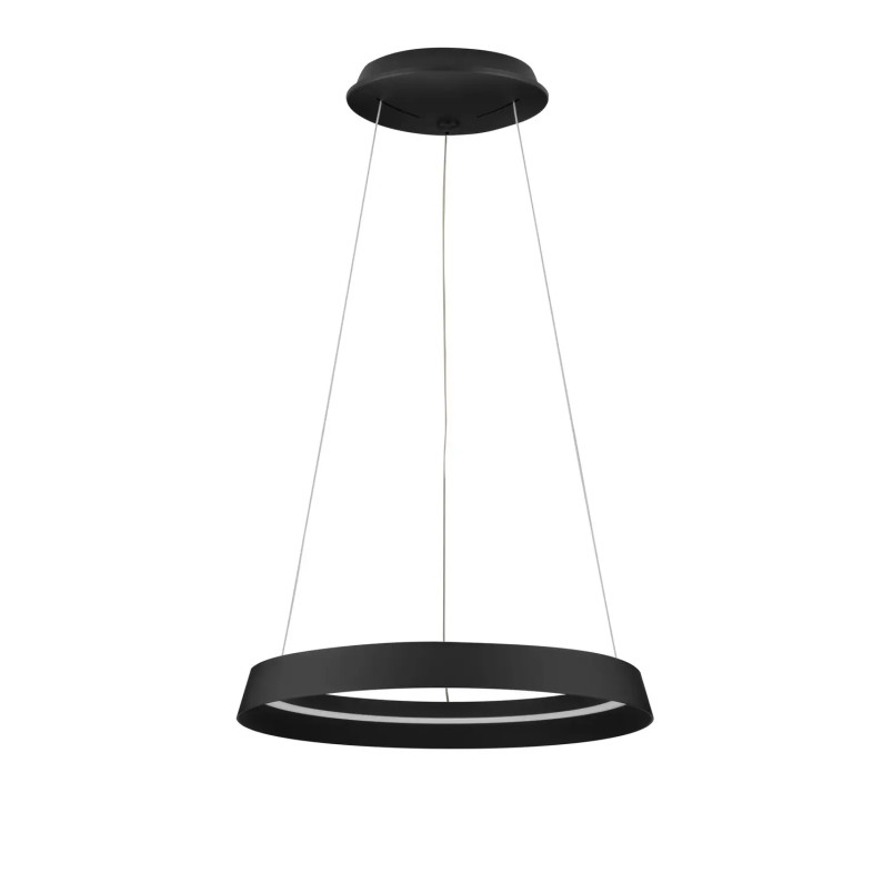 Lampa wisząca okrągła ze ściemniaczem Arpino 45cm LED 2700-3000K czarna