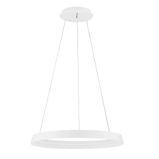 Lampa wisząca okrągła ze ściemniaczem Arpino 60cm LED 2700-3000K biała