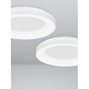Plafon okrągły z aplikacją sterowania Surdo 60cm Smart CCT LED 3000K - 4000K biały