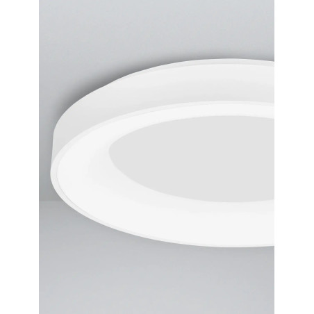 Plafon okrągły z aplikacją sterowania Surdo 60cm Smart CCT LED 3000K - 4000K biały