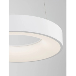Lampa wisząca ring - ściemniacz triac Surdo Thin 38cm LED 3000K biała