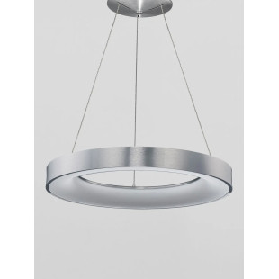Lampa wisząca ring - ściemniacz triac Surdo Thin 60cm LED 3000K szczotkowane srebro