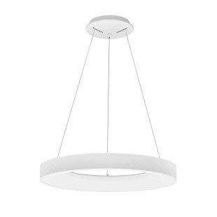 Lampa wisząca ring - ściemniacz triac Surdo Thin 60cm LED 3000K biała
