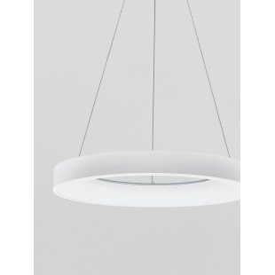 Lampa wisząca ring - ściemniacz triac Surdo Thin 60cm LED 4000K biała