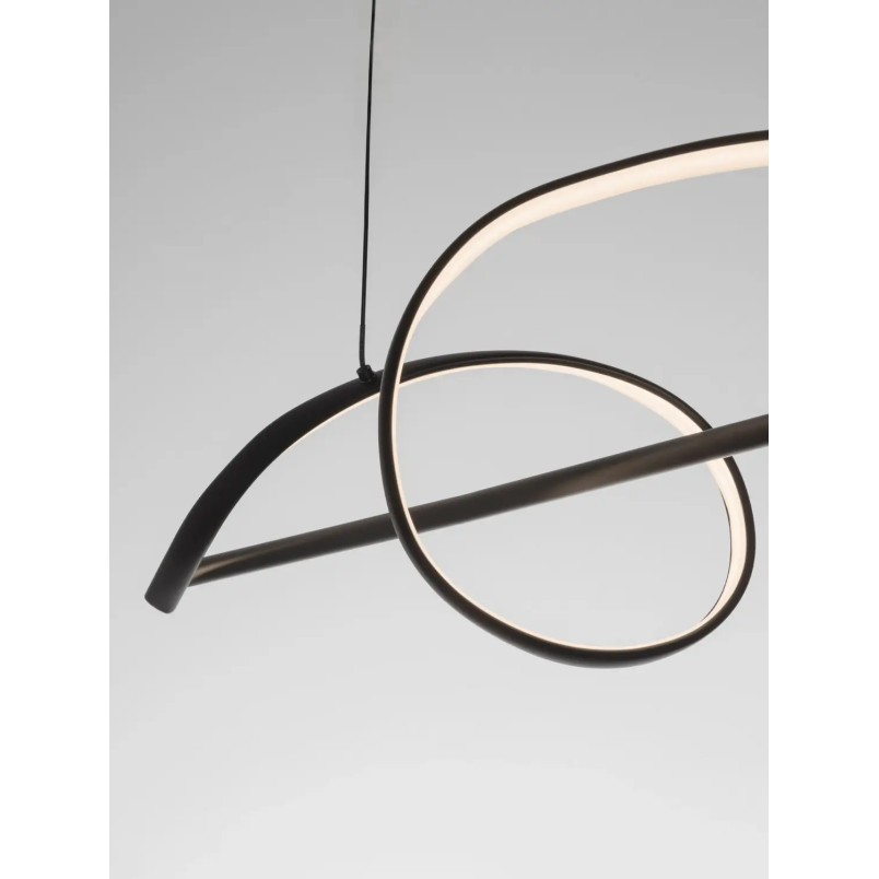 Lampa wisząca nowoczesna ze ściemniaczem triac Frusci 120cm LED 3000K