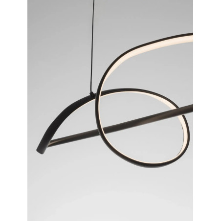 Lampa wisząca nowoczesna ze ściemniaczem triac Frusci 120cm LED 3000K