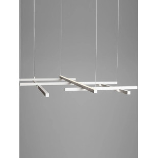 Lampa wisząca nowoczesna ze ściemniaczem triac Terzzo 102cm LED3000K biała