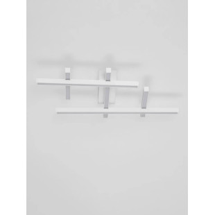 Plafon nowoczesny ze ściemniaczem triac Terzzo 58cm LED 3000K biały
