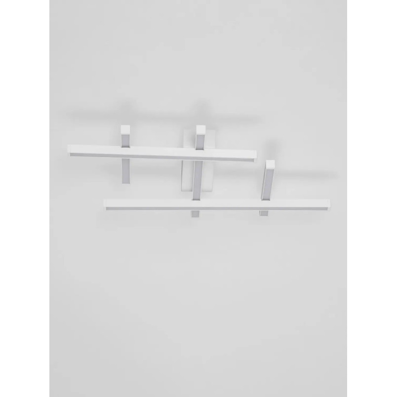 Plafon nowoczesny ze ściemniaczem triac Terzzo 58cm LED 3000K biały
