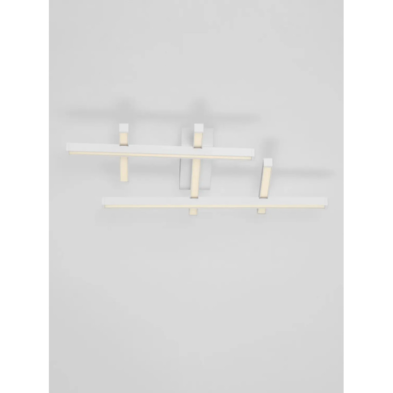 Plafon nowoczesny ze ściemniaczem triac Terzzo 58cm LED 3000K biały