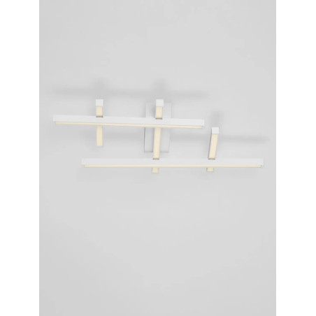 Plafon nowoczesny ze ściemniaczem triac Terzzo 58cm LED 3000K biały