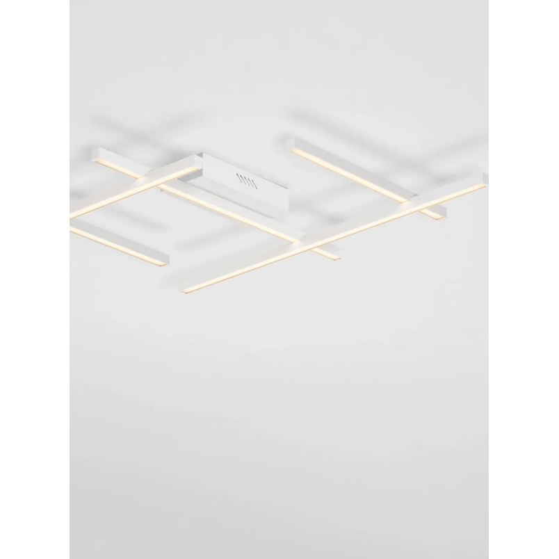 Plafon nowoczesny ze ściemniaczem triac Terzzo 80cm LED 3000K biały