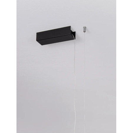 Lampa wisząca podłużna minimalistyczna Enzano 152cm LED 3000K czarna