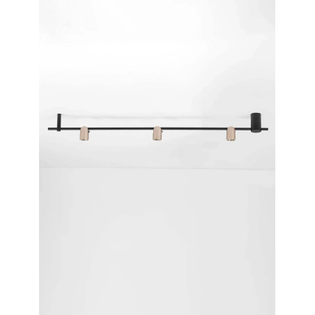 Reflektor sufitowy 3 punktowy Arola 150cm LED 3000K beżowe złoto