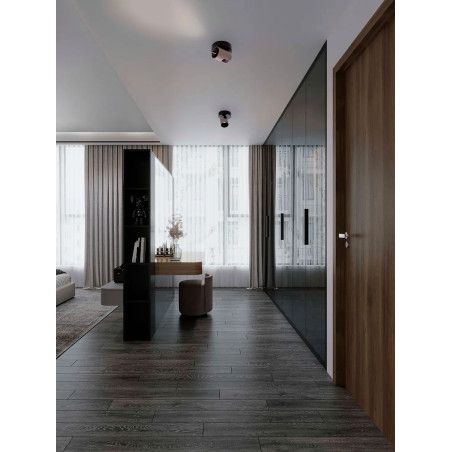 Reflektor sufitowy ściemniany Arola LED 3000K beżowe złoto