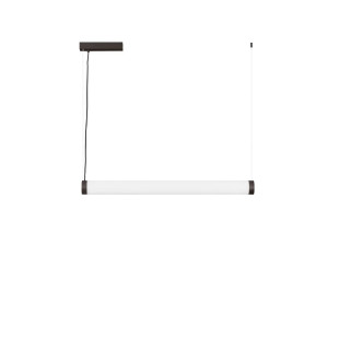 Lampa wisząca tuba podłużna ze ściemniaczem triac Fonto 98,5cm LED 3000K czarna