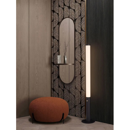 Lampa podłogowa ze ściemniaczem Fonto 140cm LED 3000K czarna