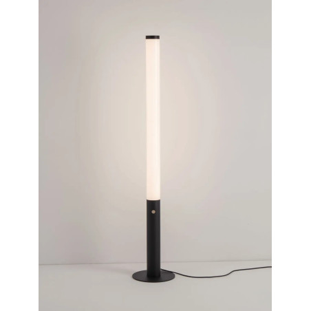 Lampa podłogowa ze ściemniaczem Fonto 140cm LED 3000K czarna