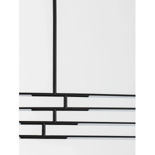 Lampa sufitowa 4 punktowa regulowana - ściemniacz triac Darren 84cm LED 3000K czarna