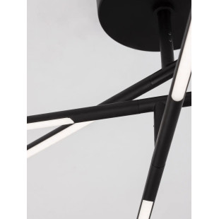 Plafon 3 punktowy regulowany ze ściemniaczem triac Darren 84cm LED 3000K czarny