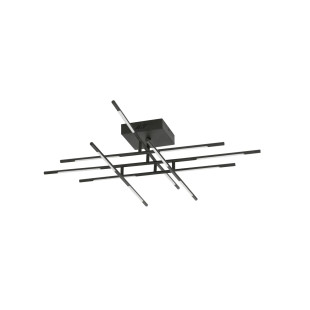 Plafon 3 punktowy regulowany ze ściemniaczem triac Darren 94cm LED 3000K czarny
