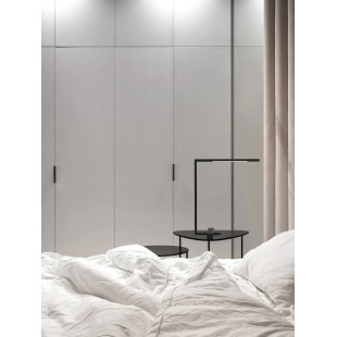 Lampa stołowa minimalistyczna - regulowana Darren H40cm LED 3000K czarna
