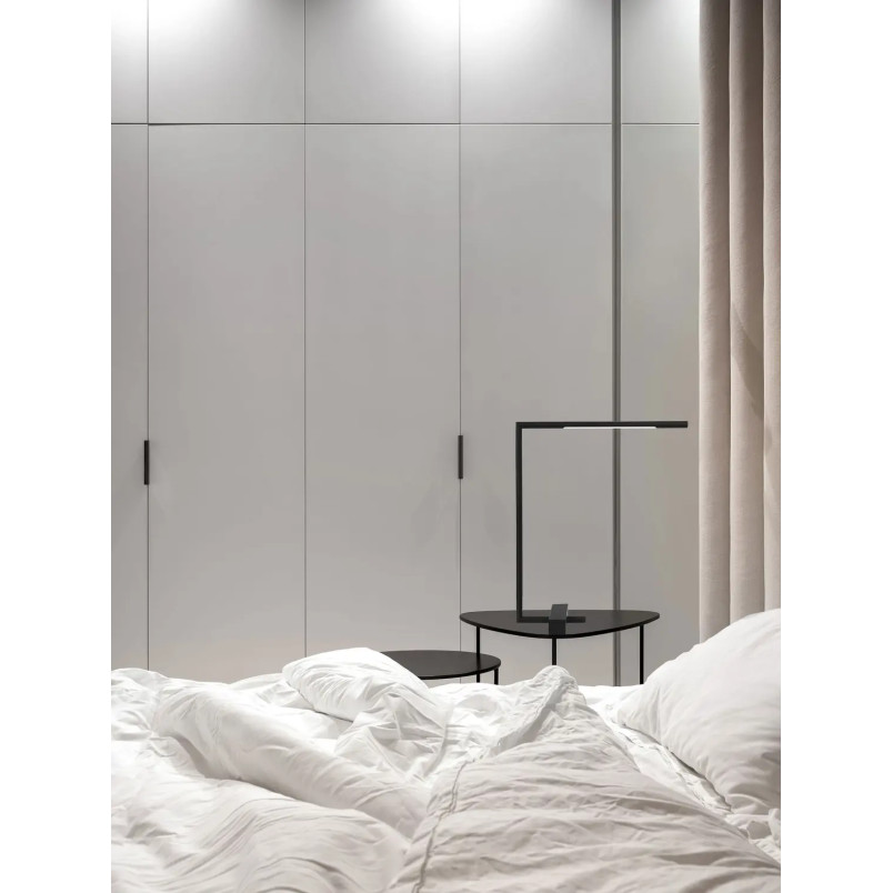 Lampa stołowa minimalistyczna - regulowana Darren H40cm LED 3000K czarna