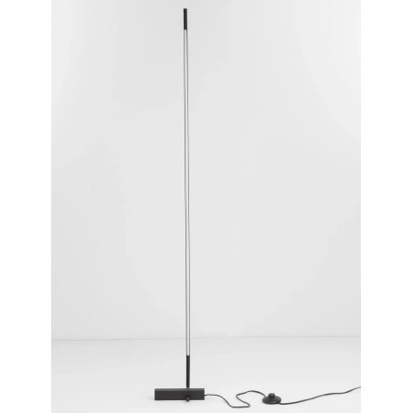 Lampa podłogowa minimalistyczna regulowana Darren H140cm LED 3000K czarna