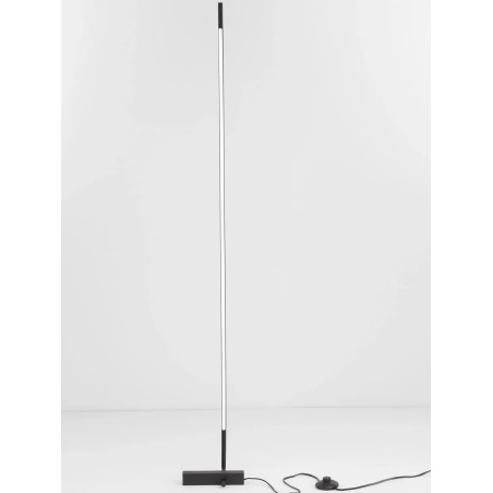 Lampa podłogowa minimalistyczna regulowana Darren H140cm LED 3000K czarna