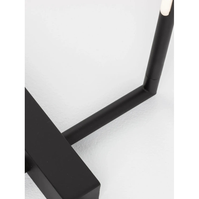 Lampa podłogowa minimalistyczna regulowana Darren H140cm LED 3000K czarna