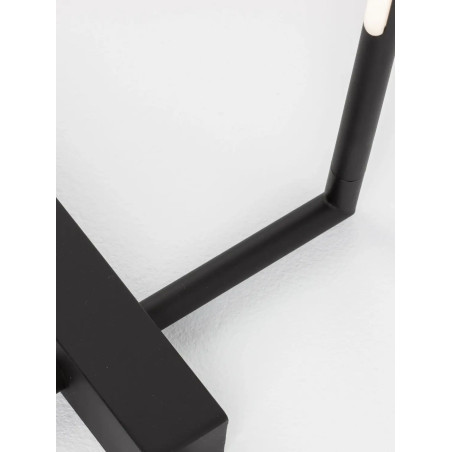 Lampa podłogowa minimalistyczna regulowana Darren H140cm LED 3000K czarna