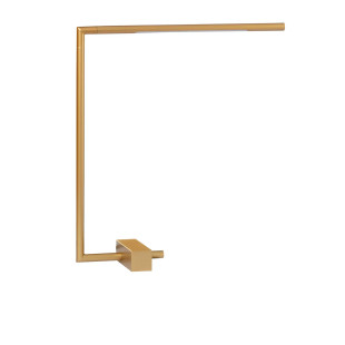 Lampa stołowa minimalistyczna - regulowana Darren H40cm LED 3000K złoty mosiądz