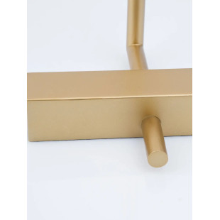 Lampa stołowa minimalistyczna - regulowana Darren H40cm LED 3000K złoty mosiądz