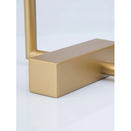 Lampa stołowa minimalistyczna - regulowana Darren H40cm LED 3000K złoty mosiądz