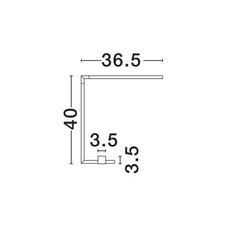 Lampa stołowa minimalistyczna - regulowana Darren H40cm LED 3000K złoty mosiądz