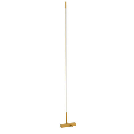 Lampa podłogowa minimalistyczna regulowana Darren H140cm LED 3000K złoty mosiądz