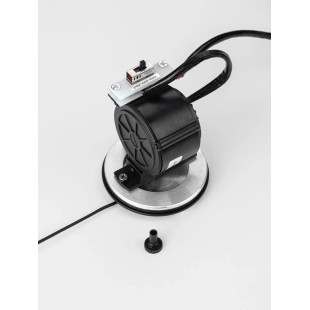 Lampa wisząca tuba ryflowana Ripp LED CCT 2700-3000-4000K 2cm H60cm czarna