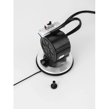 Lampa wisząca tuba ryflowana Ripp LED CCT 2700-3000-4000K 2cm H60cm czarna