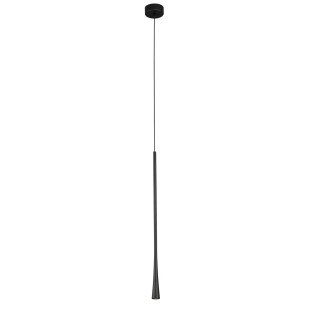 Lampa wisząca akcentująca - minimalistyczna Ticco 3cm LED 3000K czarna