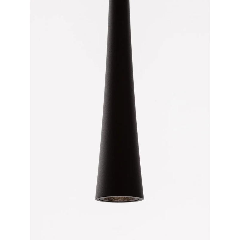 Lampa wisząca akcentująca - minimalistyczna Ticco 3cm LED 3000K czarna