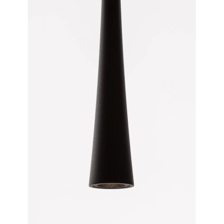 Lampa wisząca akcentująca - minimalistyczna Ticco 3cm LED 3000K czarna