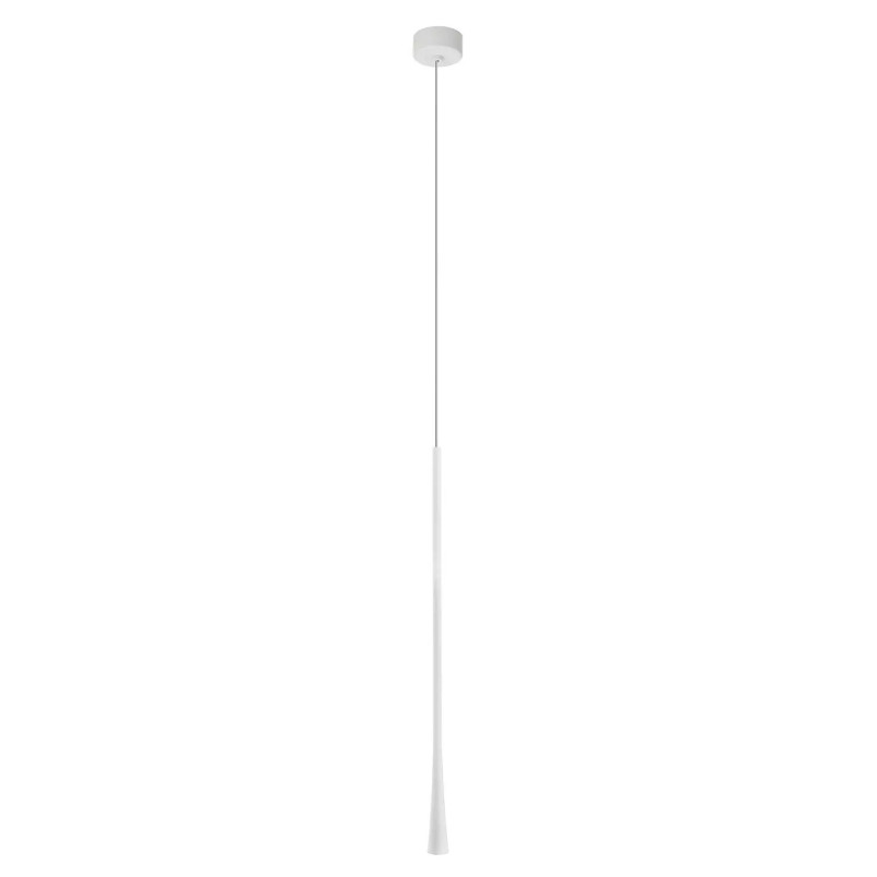Lampa wisząca akcentująca - minimalistyczna Ticco 3cm LED 3000K biała