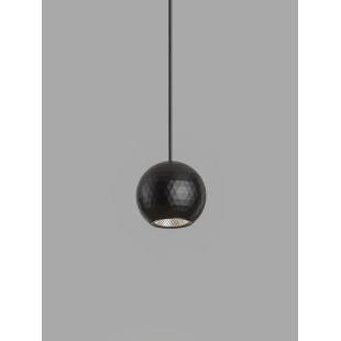Lampa wisząca kula - podtynkowa Berceto 5,5cm LED 3000K czarna