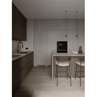 Lampa wisząca kula - podtynkowa Berceto 5,5cm LED 2700K czarna