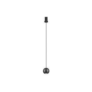 Lampa wisząca kula - podtynkowa Berceto 5,5cm LED 2700K czarna