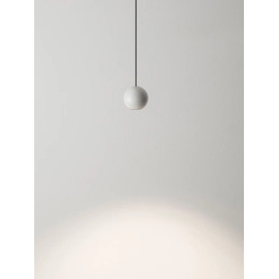 Lampa wisząca kula - podtynkowa Berceto 5,5cm LED 3000K biała