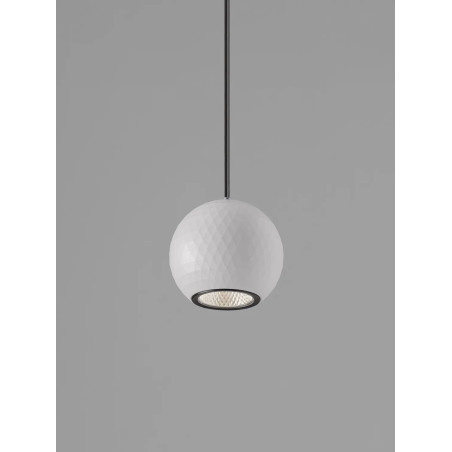 Lampa wisząca kula - podtynkowa Berceto 5,5cm LED 3000K biała