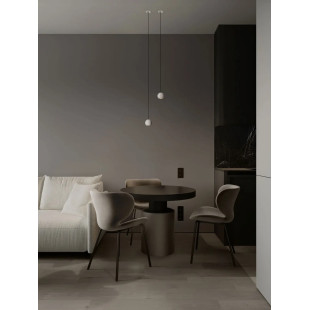 Lampa wisząca kula - podtynkowa Berceto 5,5cm LED 2700K biała